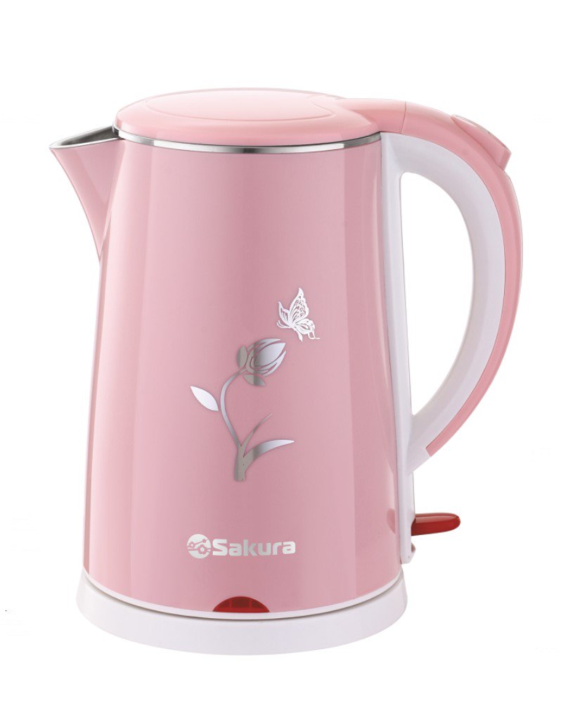 Электрочайник Sakura SA-2159WP 1,8л розовый