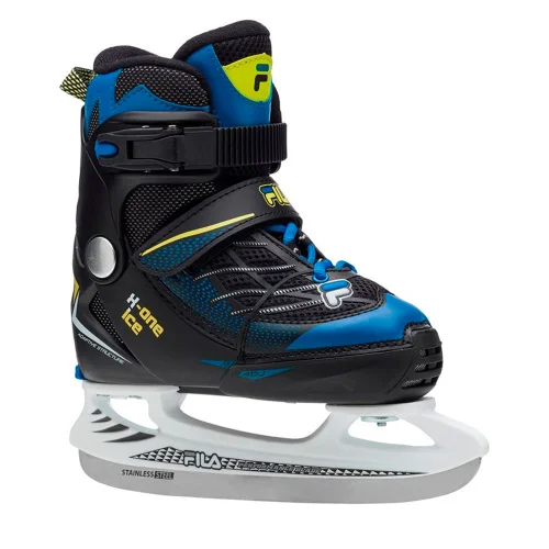 Коньки прогулочные Fila X-One Ice сине-зеленые 29-32