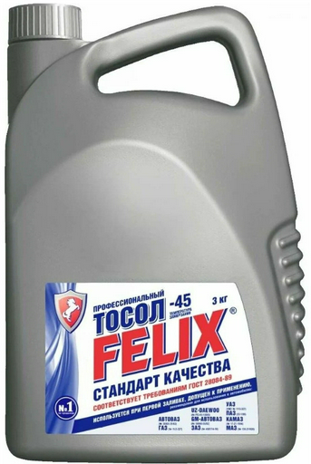 Антифриз Felix Тосол синий (голубой) G-11 3 л