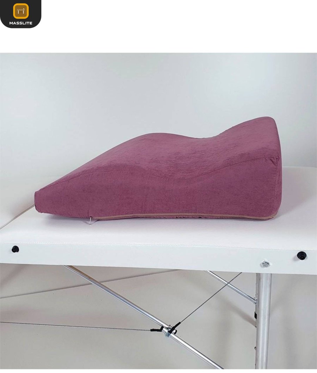 Ортопедическая подушка для ног MassLite 45x60 см, поролоновая крошка