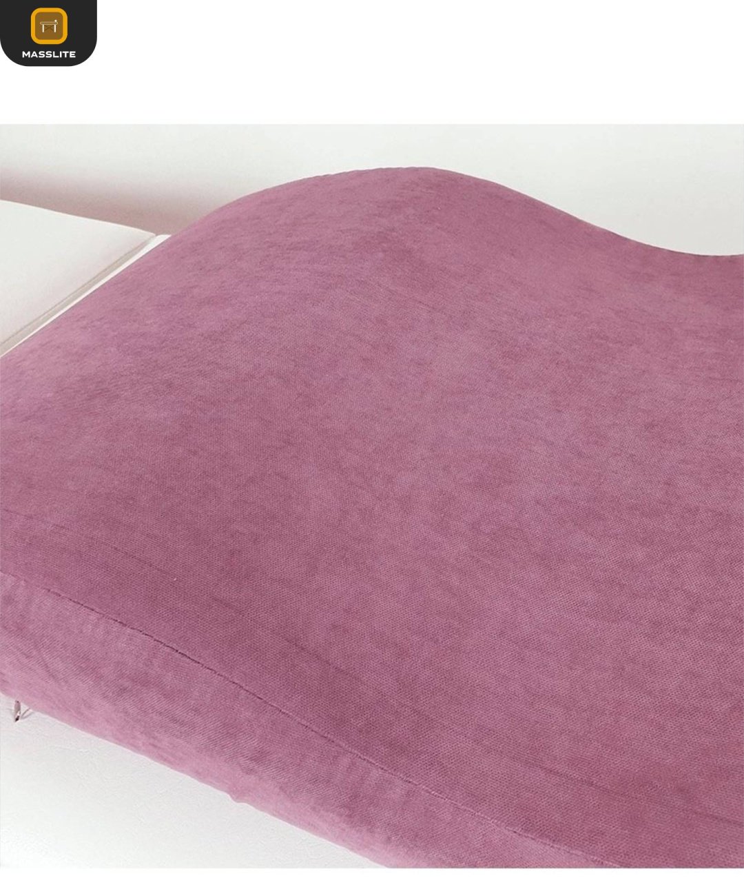 Ортопедическая подушка для ног MassLite 45x60 см, поролоновая крошка