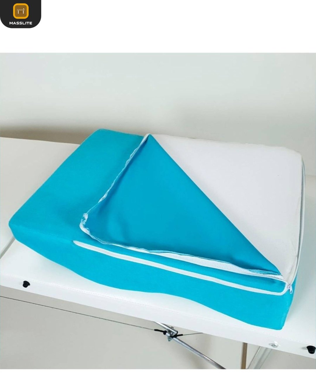 Ортопедическая подушка для ног MassLite 45x60 см, поролоновая крошка купить,NaN