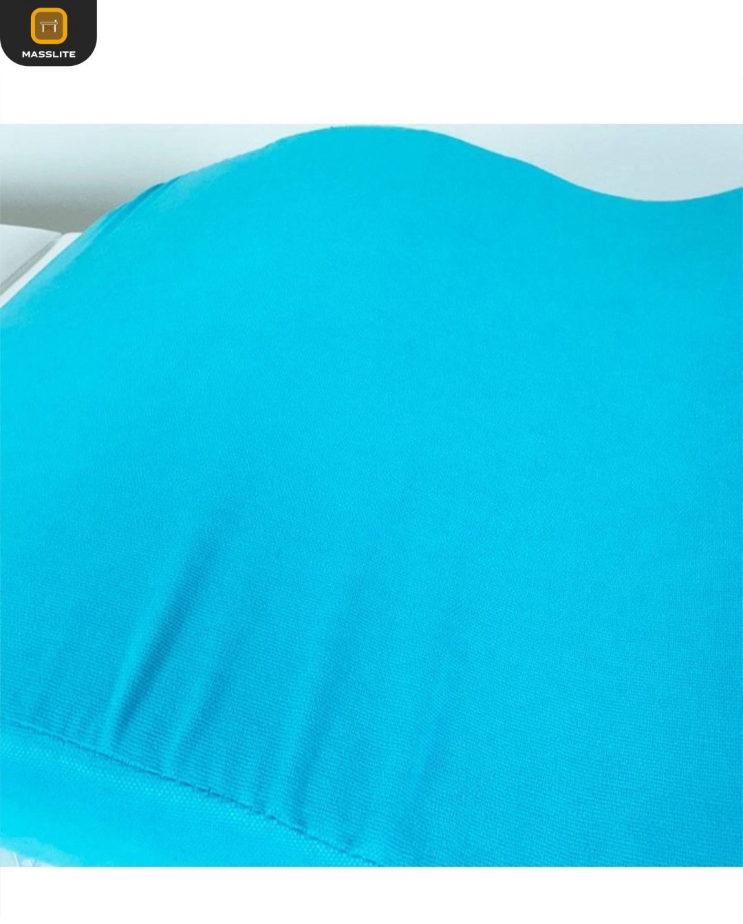 Ортопедическая подушка для ног MassLite 45x60 см, поролоновая крошка купить,NaN