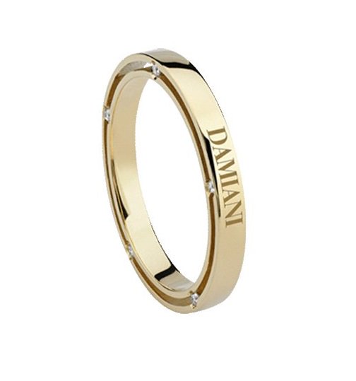 Кольцо Damiani 7507 д 18р 5,2гр 0,07ct. купить,NaN