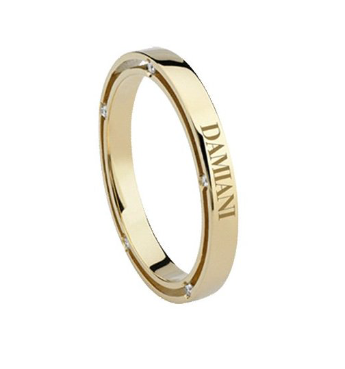 Кольцо Damiani 7507 д 18р 5,2гр 0,07ct. купить,NaN