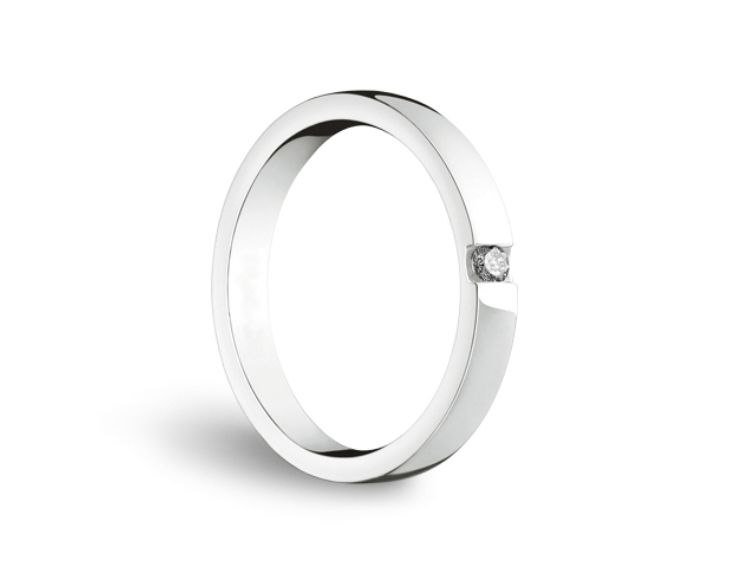Кольцо Damiani 8453 д 20р 6,4гр 0,07ct. купить,NaN