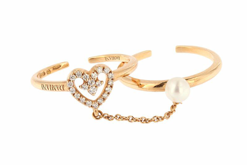 Кольцо Damiani 12062/6441 д 16р 2,95гр 0,1гр 0,09ct. купить,NaN