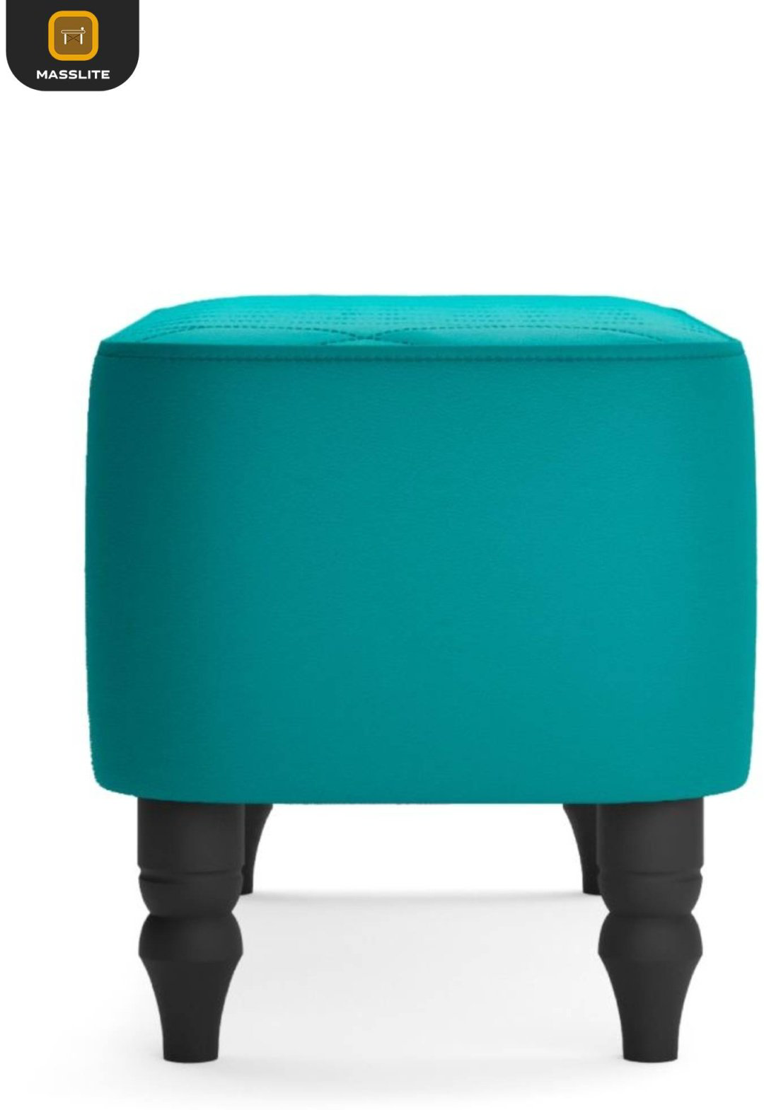 Банкетка MassLite АМ-1000238, 70x32x42 см, бирюзовый купить,NaN