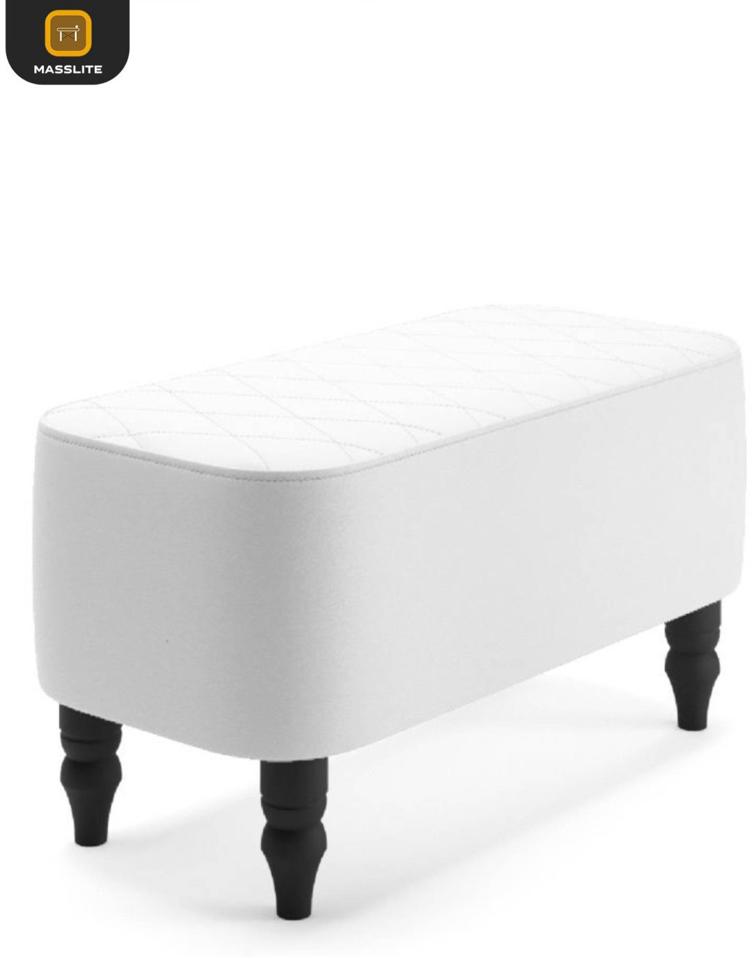 Банкетка MassLite АМ-1000241, 70x32x42 см, белый купить,NaN