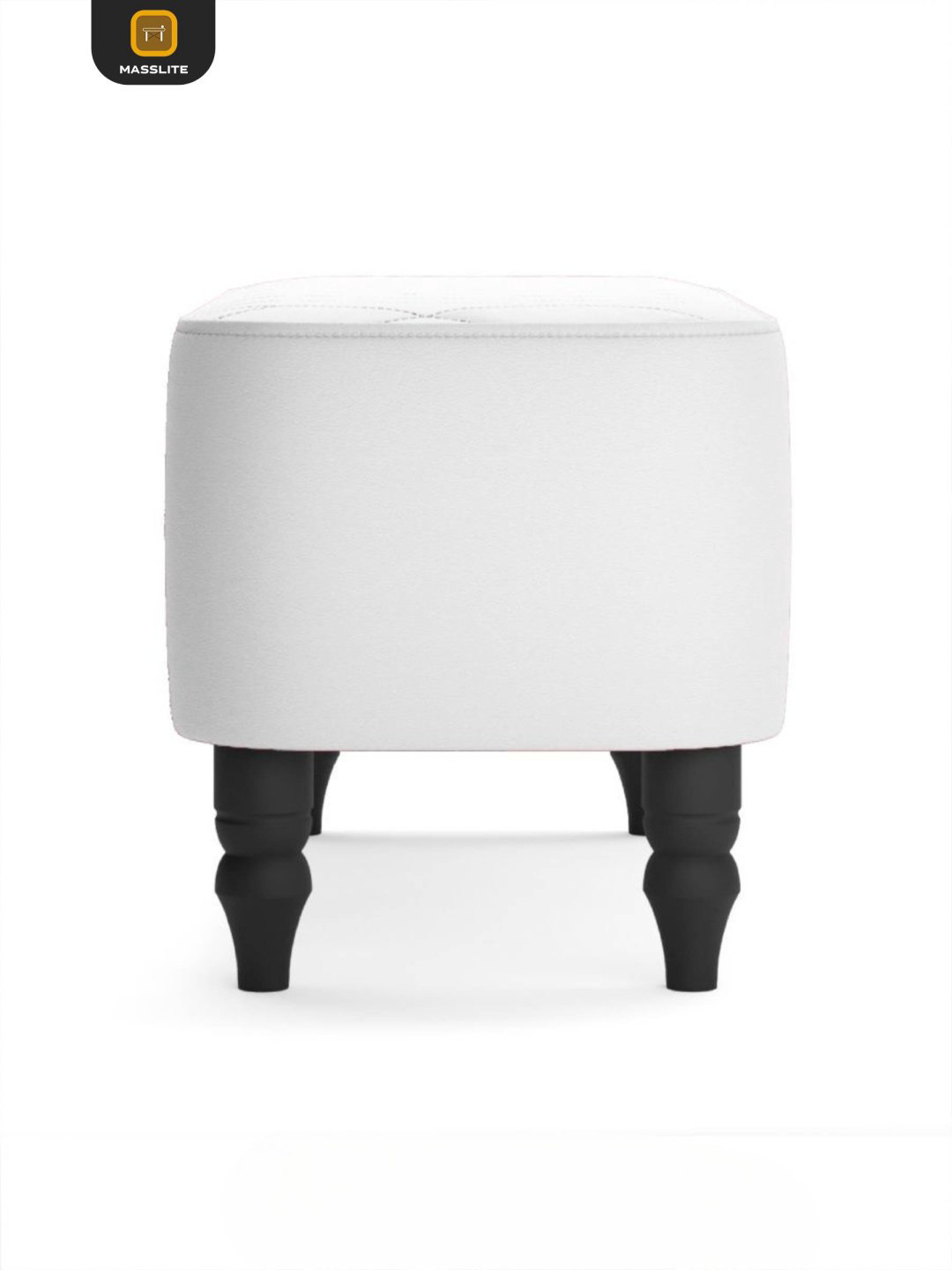 Банкетка MassLite АМ-1000241, 70x32x42 см, белый купить,NaN