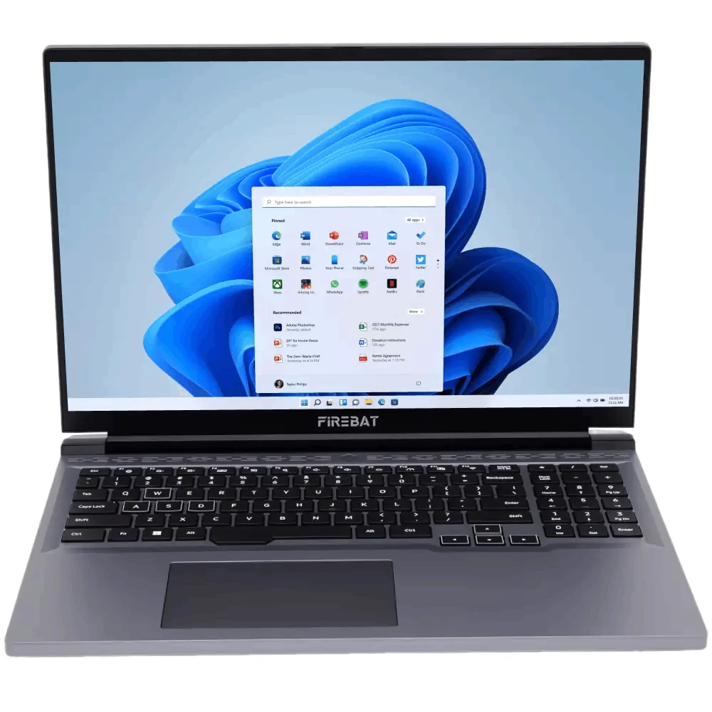 Ноутбук Firebat B16-5R7G16Q8 16" Grey купить,NaN