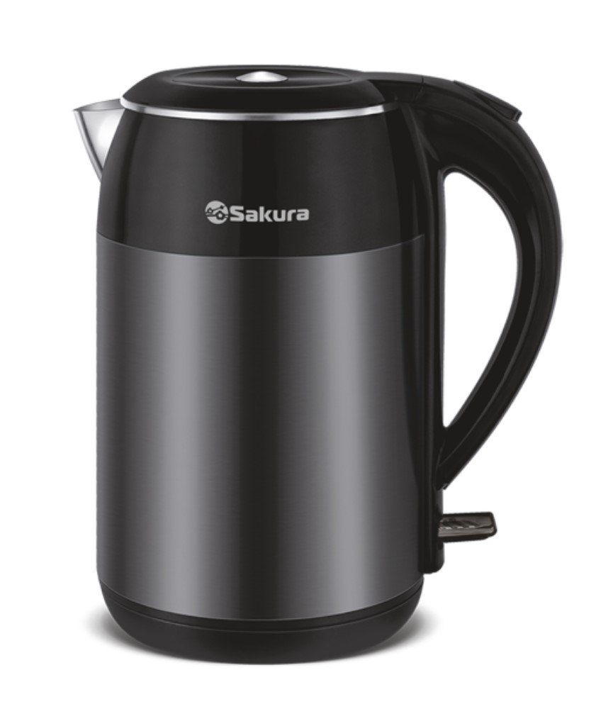 Электрочайник Sakura SA-2154MBK 1.8л черный купить,NaN