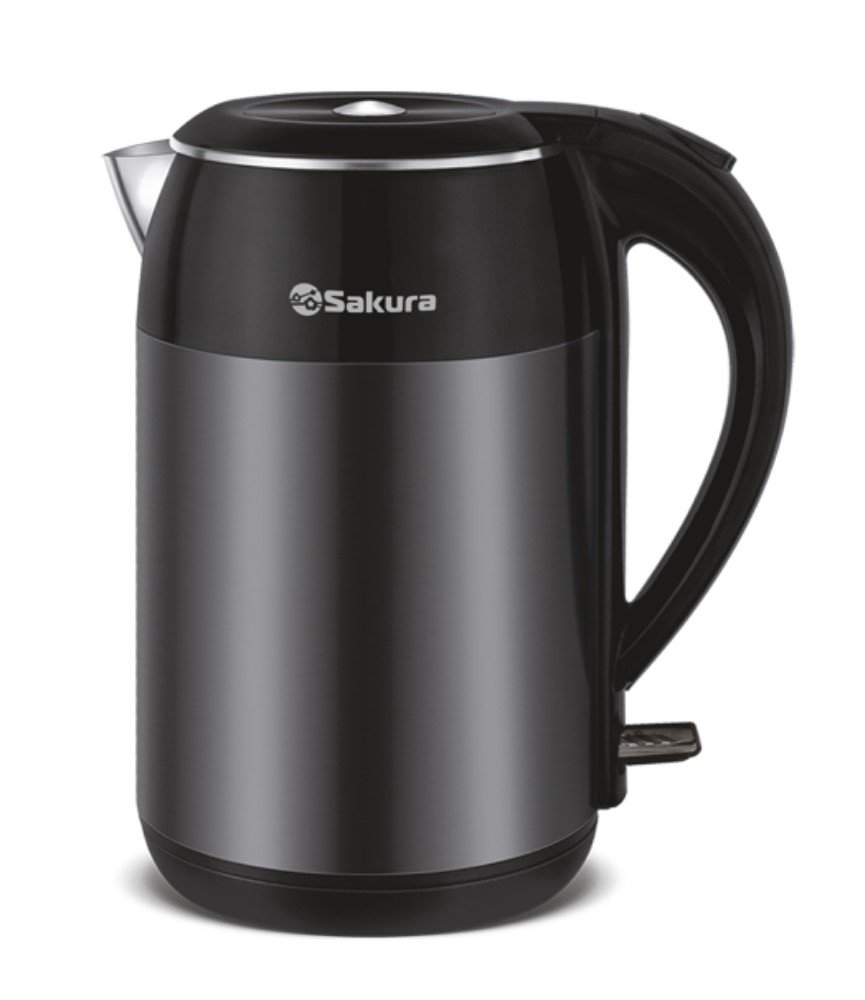 Электрочайник Sakura SA-2154MBK 1.8л черный купить,NaN