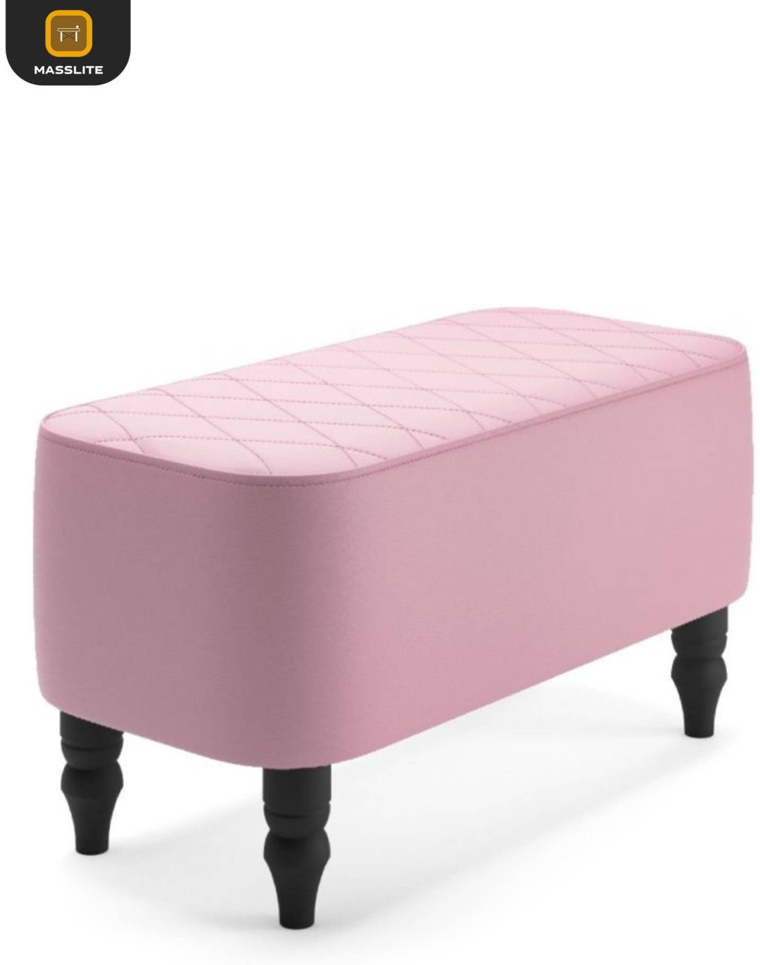 Банкетка MassLite АМ-1000240, 70x32x42 см, светло-розовый купить,NaN