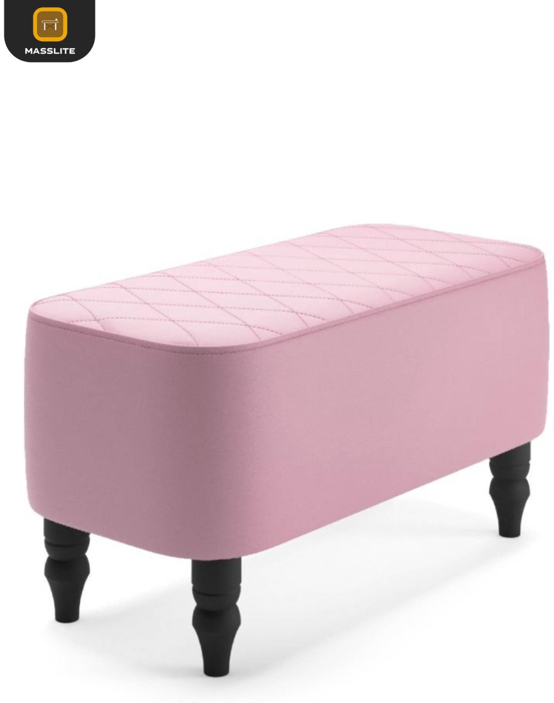 Банкетка MassLite АМ-1000240, 70x32x42 см, светло-розовый купить,NaN