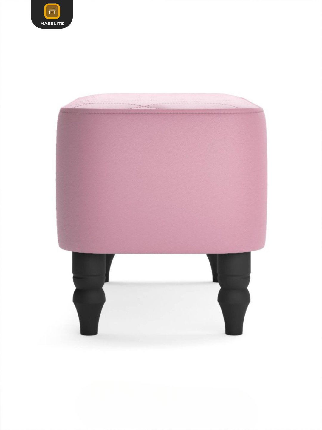 Банкетка MassLite АМ-1000240, 70x32x42 см, светло-розовый купить,NaN