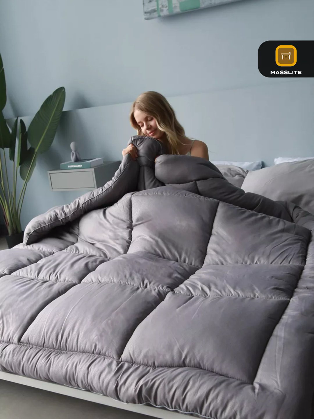 Одеяло MassLite DD-001547 140x205 зимнее купить,NaN
