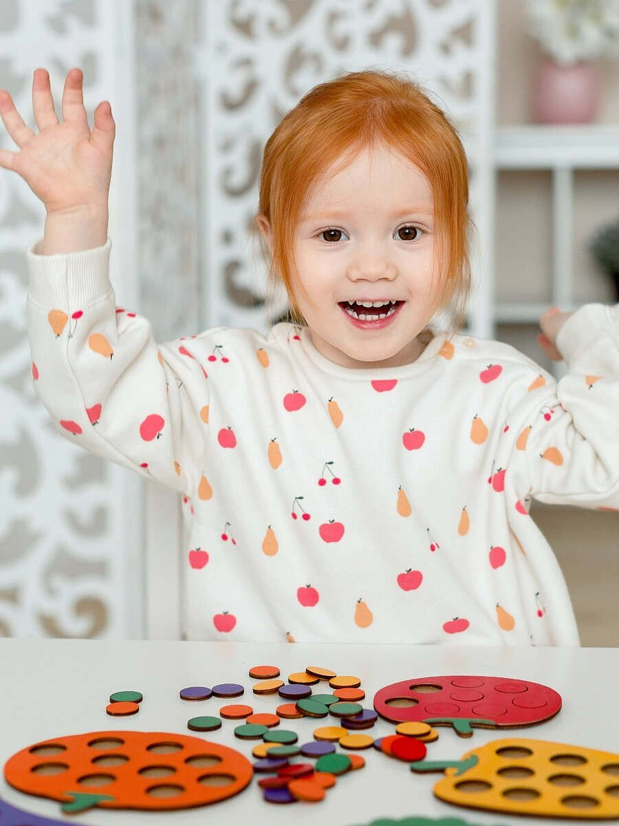 RadugaKids сортер мозаика для малышей Овощи RK1164 купить,NaN