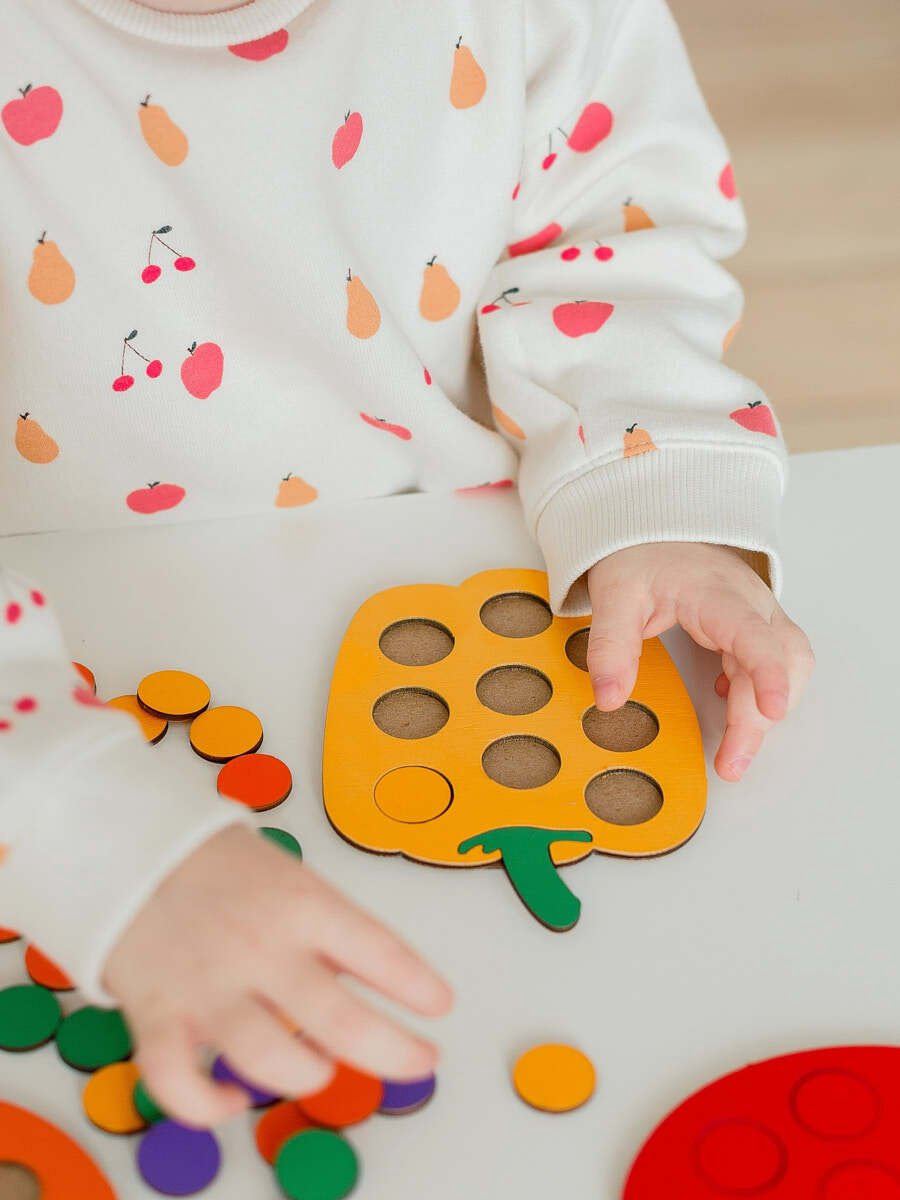 RadugaKids сортер мозаика для малышей Овощи RK1164 купить,NaN