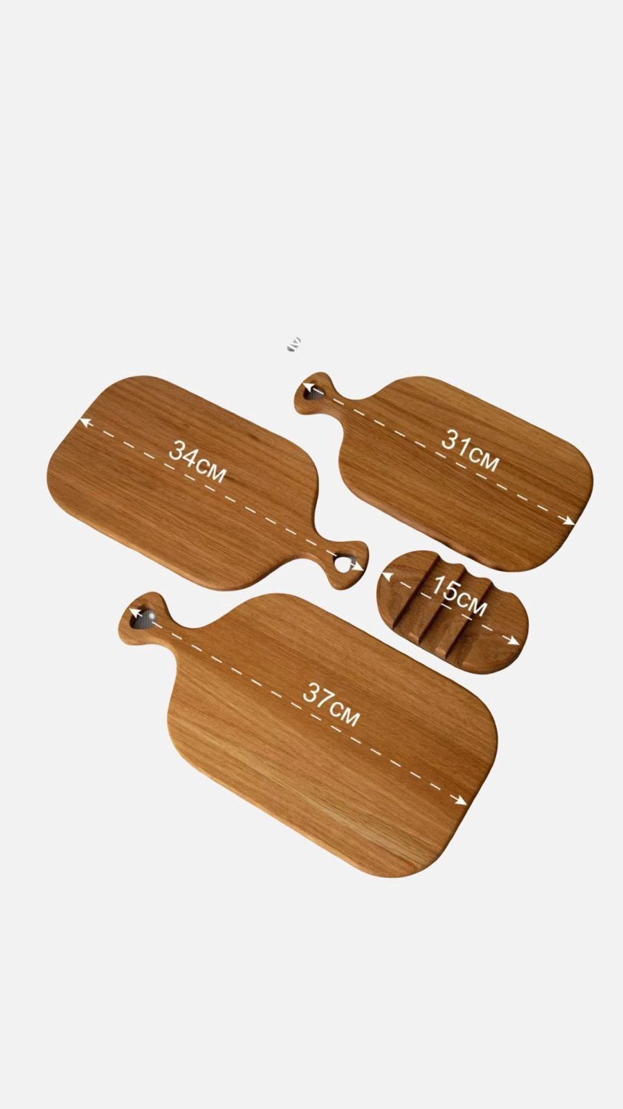 Набор разделочных досок 12445789 3 шт, дуб купить,NaN