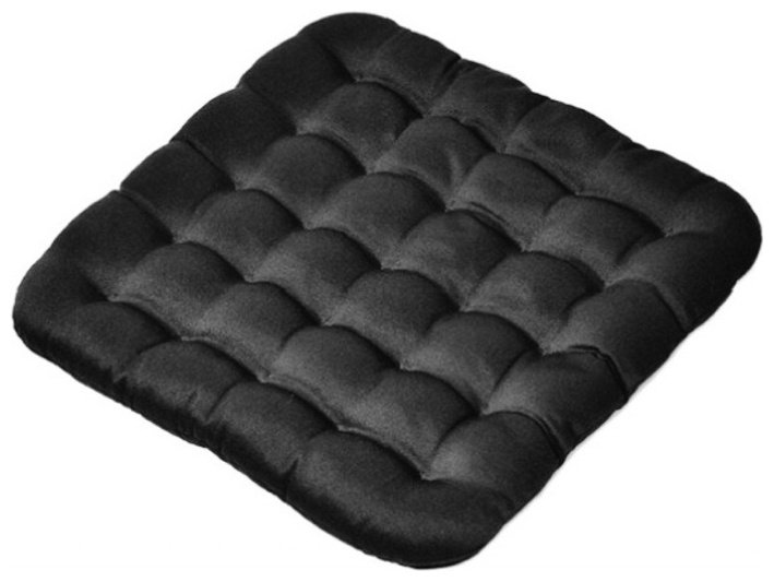 Ортопедическая подушка-сиденье Smart Textile 40x40 см, гречневая шелуха купить,NaN