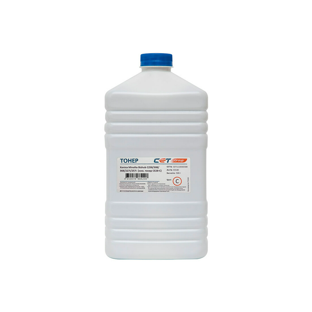 Тонер CET CET111053C500 Blue 
