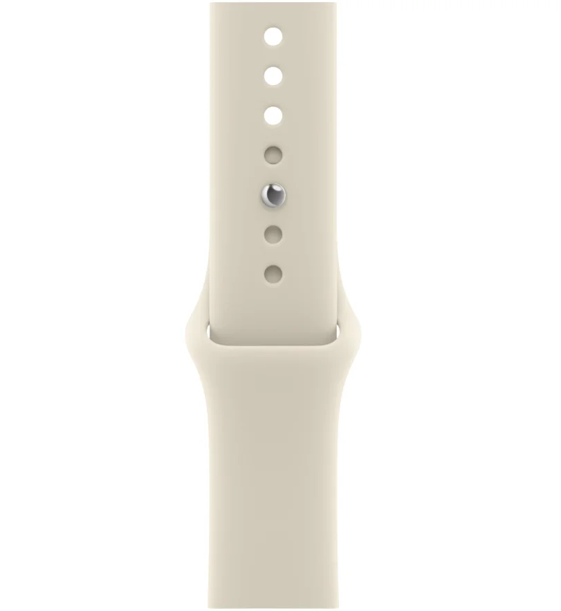 Смарт-часы Apple Watch Series 12 GPS 42mm S/M Light Gold Aluminium Case with Sand Sport Band