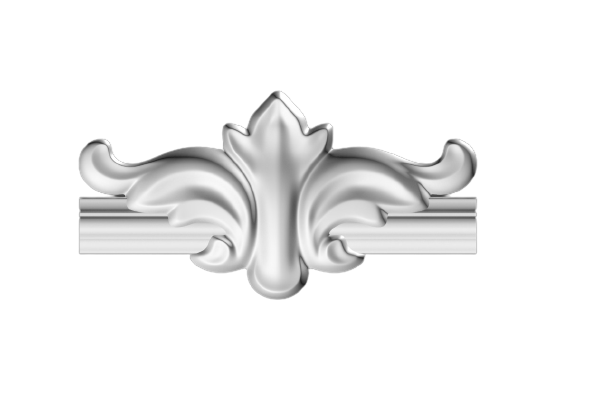 Вставка для молдинга Decor-Dizayn С5 DD002 148х281х34 мм купить,NaN
