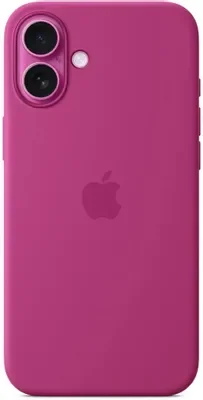Чехол Apple для iPhone 16 Plus Silicone Case with MagSafe MYYE3ZM/A Fuchsia