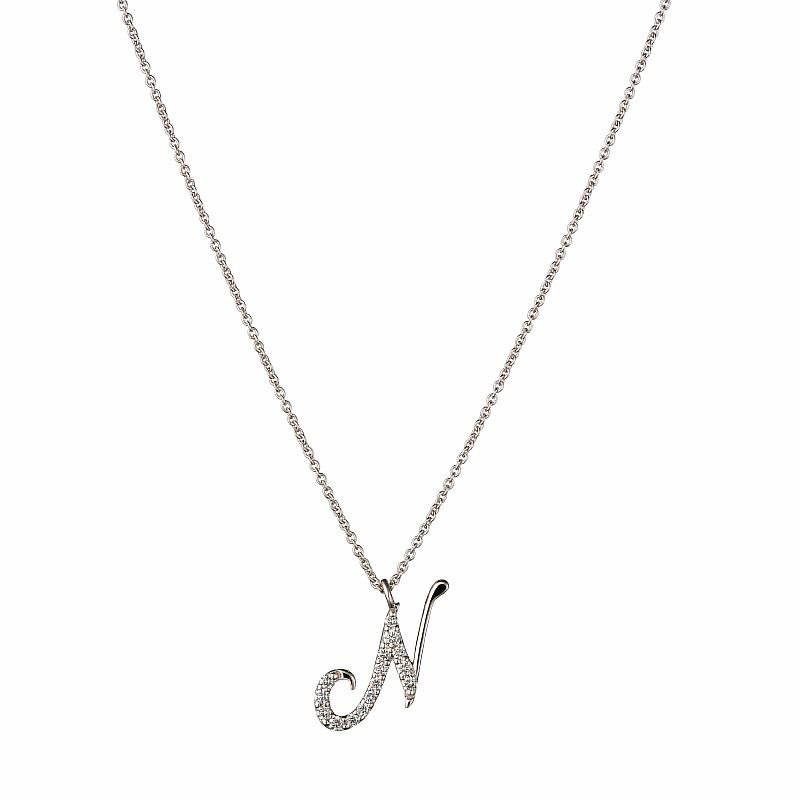 Колье Crivelli 6171 crv 45см 2,2гр 0,12ct. купить,NaN