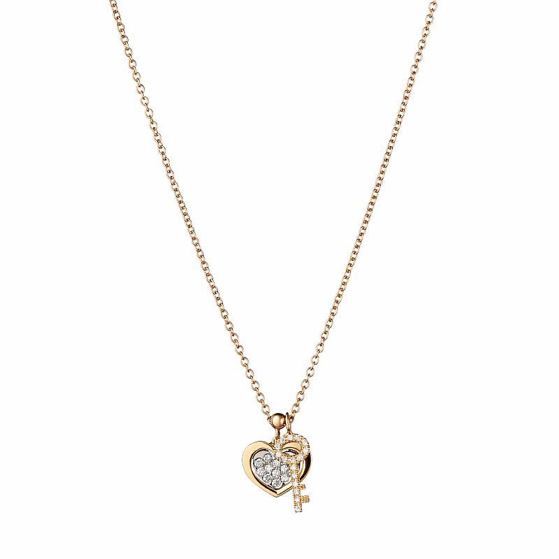 Колье Crivelli 6142 crv 45см 3,3гр 0,16ct. купить,NaN