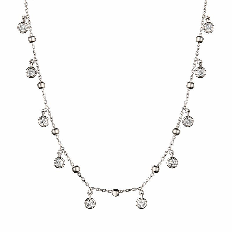 Колье Crivelli 7028 crv 45см 5,60гр 0,50ct. купить,NaN