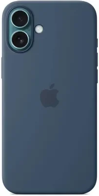 Чехол Apple для iPhone 16 Plus Silicone Case with MagSafe MYYA3 Denim