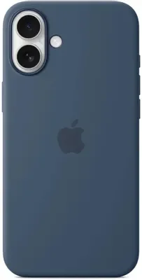 Чехол Apple для iPhone 16 Plus Silicone Case with MagSafe MYYA3 Denim