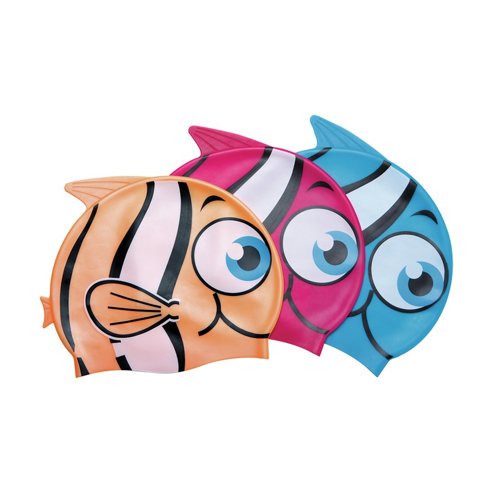 Шапочка для плавания Bestway Lil' Buddy 3+ 26025 синяя купить,NaN