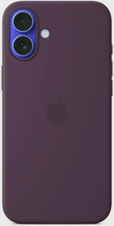 Чехол Apple для iPhone 16 Silicone Case with MagSafe MYY43ZM/A Plum