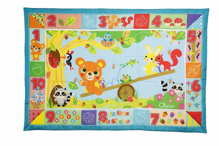 Коврик игровой Chicco Лесные друзья купить,NaN
