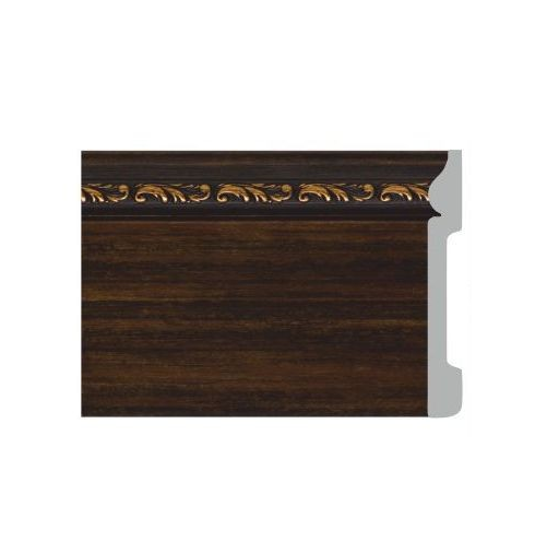 Плинтус напольный Decor-Dizayn 004-966 коричневый купить,NaN