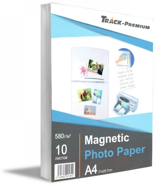Track-Premium MAGNIT580GR бумага, A4, 10 шт, суперглянцевое покрытие купить,4429