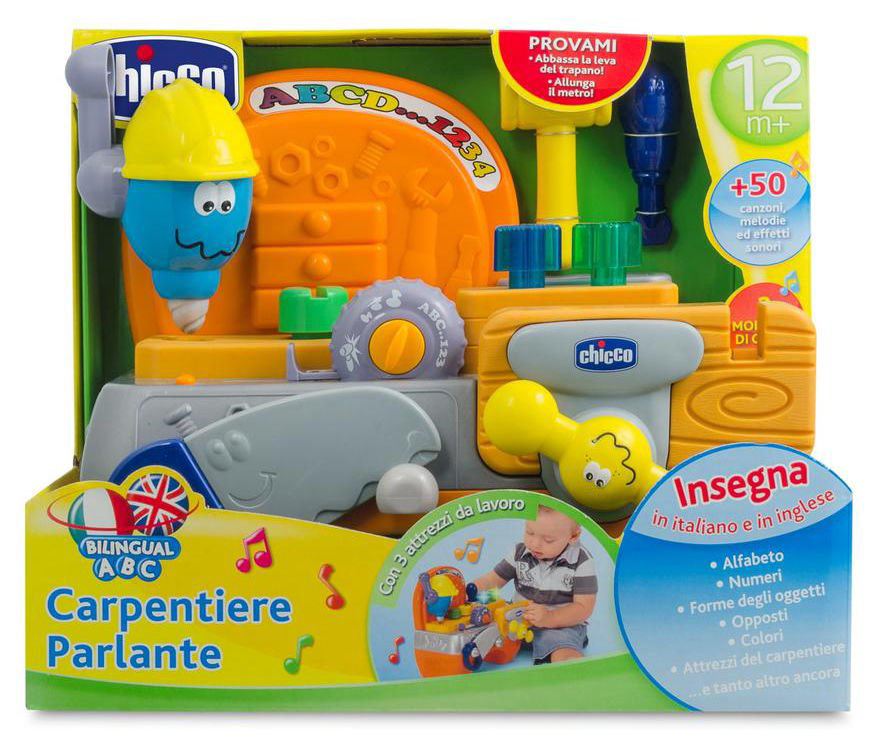 Игрушка Chicco Говорящий плотник 00069032000180 купить,NaN