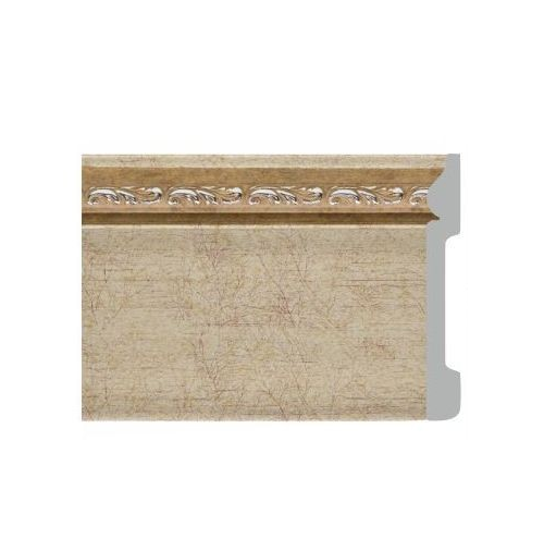 Плинтус напольный Decor-Dizayn 004-59 золотистый купить,NaN