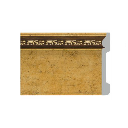 Плинтус напольный Decor-Dizayn 004-1223 золотистый купить,NaN