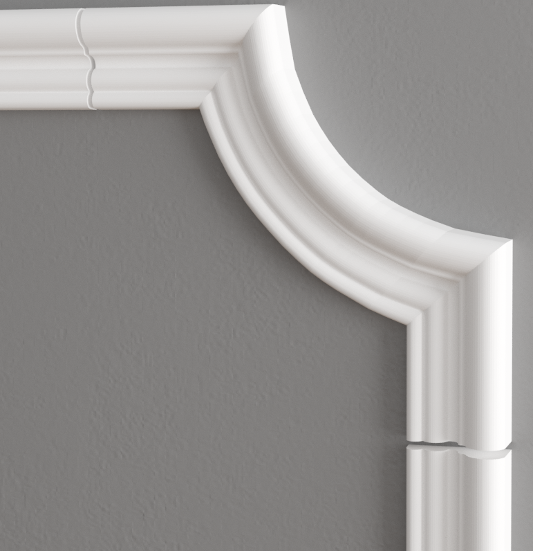Угловая вставка для молдинга Decor-Dizayn DD608 165х165х21 мм купить,NaN