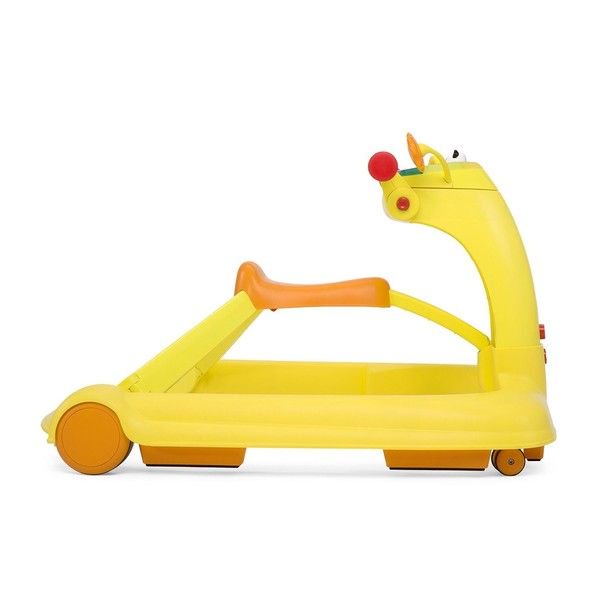 Ходунки Chicco 123 Baby Walker желто-оранжевые