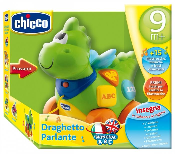Игрушка развивающая Chicco Говорящий дракон  купить,NaN