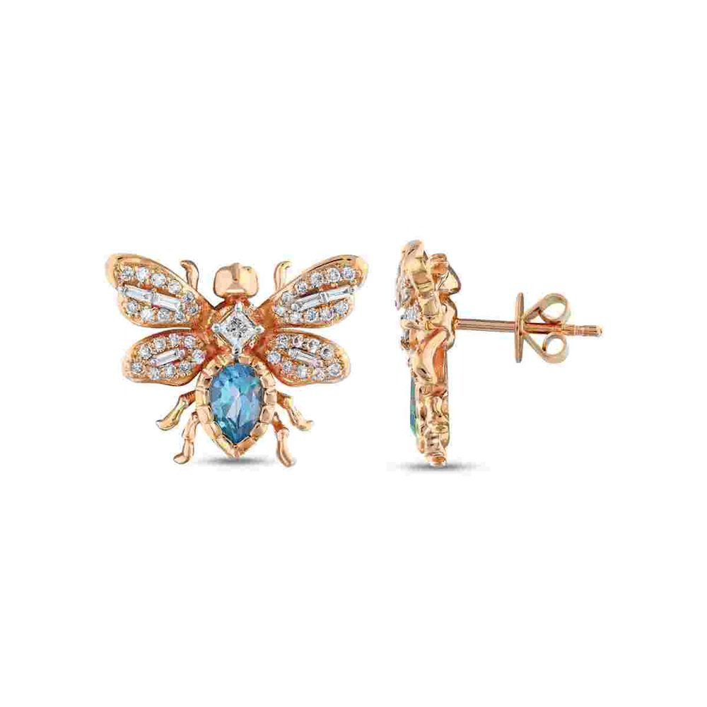 Серьги Bee Goddess PTKMCBTBPGKP 5.7гр 0.65крт
