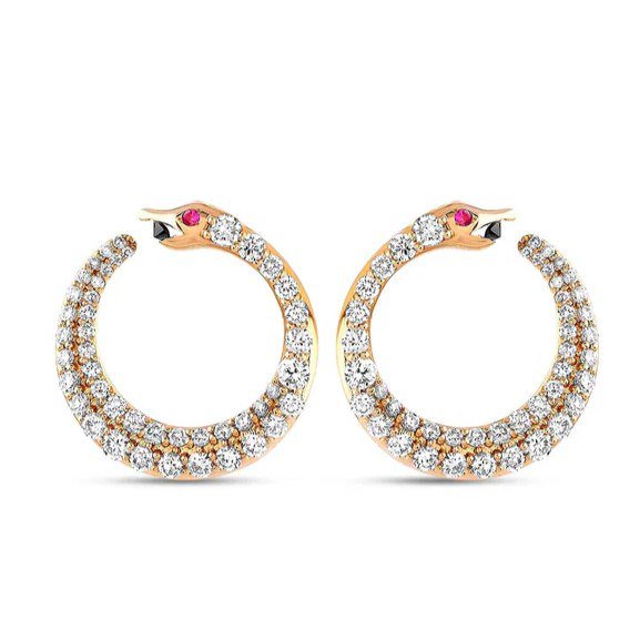 Серьги Bee Goddess YLN18KYGCHPGKP 7.79гр 1.29крт купить,NaN