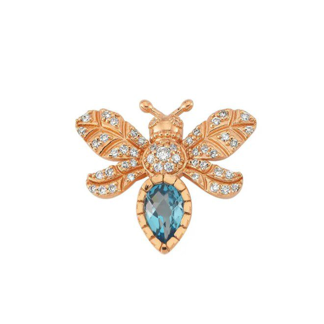 Серьги Bee Goddess PTKMTBTCKPGKP 2.38гр 0.21крт купить,NaN