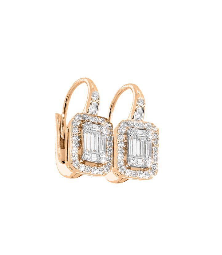 Серьги Crivelli 035-VE25877-P 6.2гр 1.65крт купить,NaN