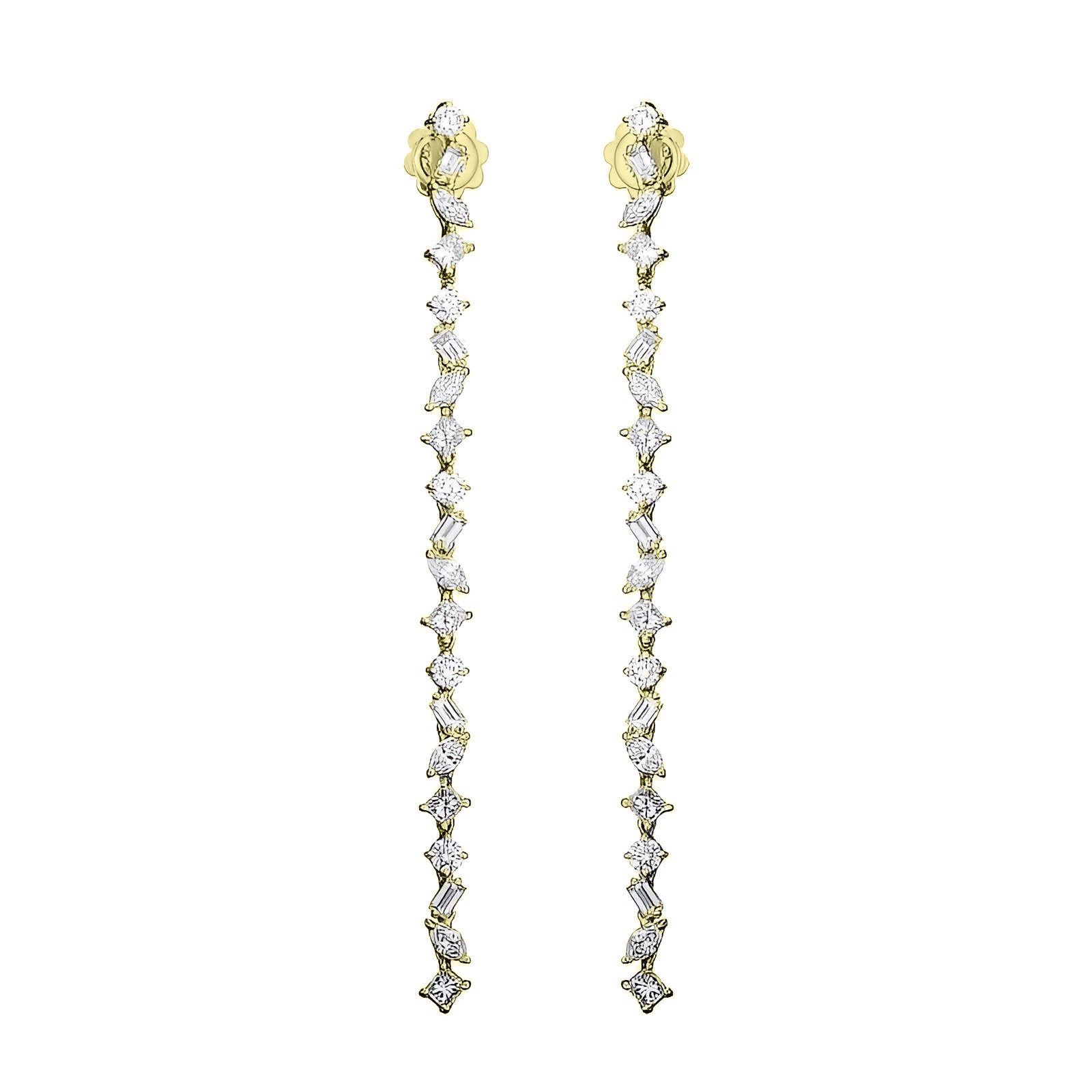 Серьги Damiani 81092652 6.12гр 3.35крт